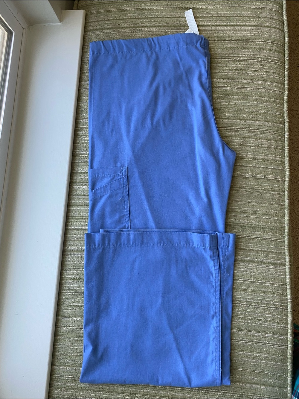 Urbane Womens Medical Scrub Pants in Periwinkle Blue